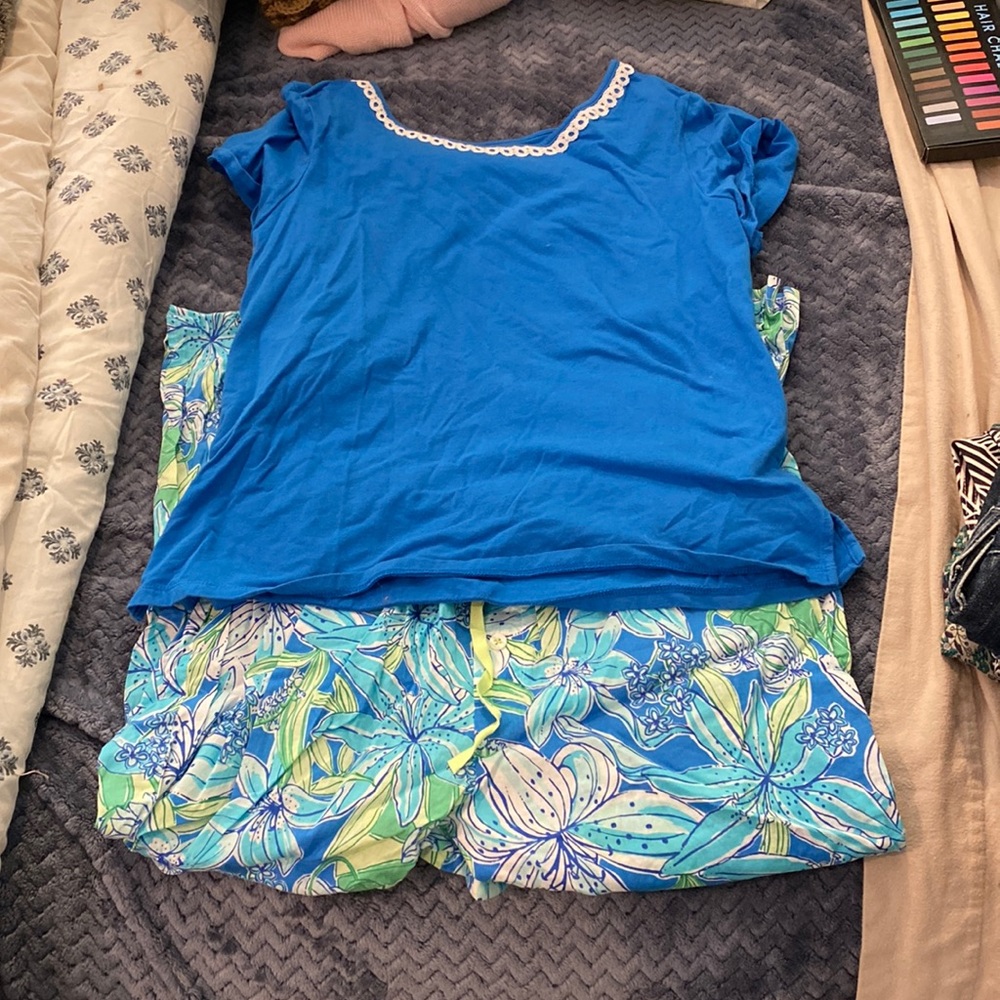 Iilly Pulitzer pajamas